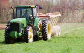 Biosolids land application
