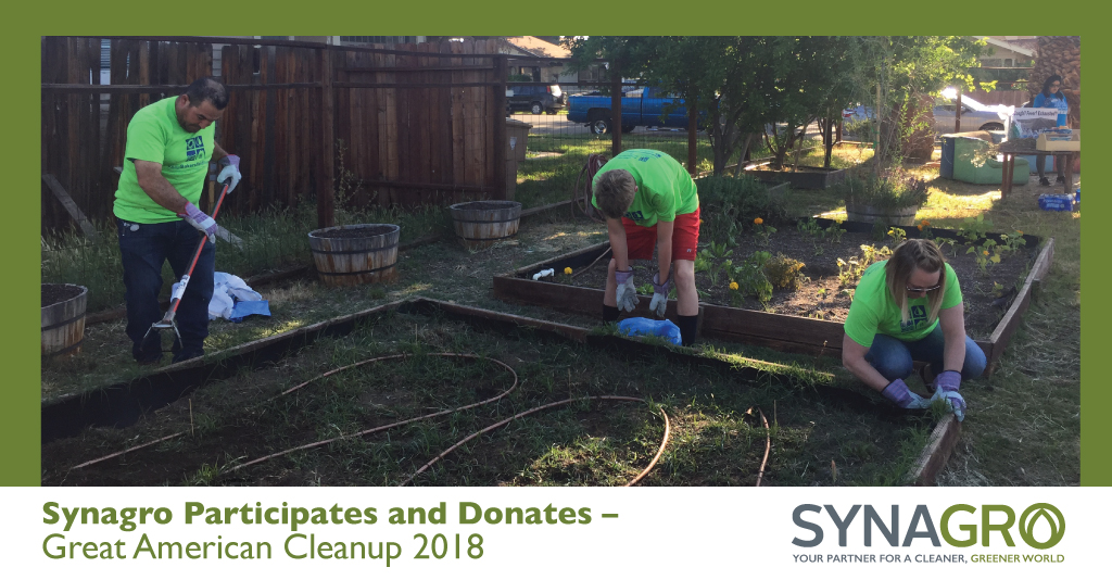 Synagro Makes Donation to Help Keep Bakersfield Beautiful