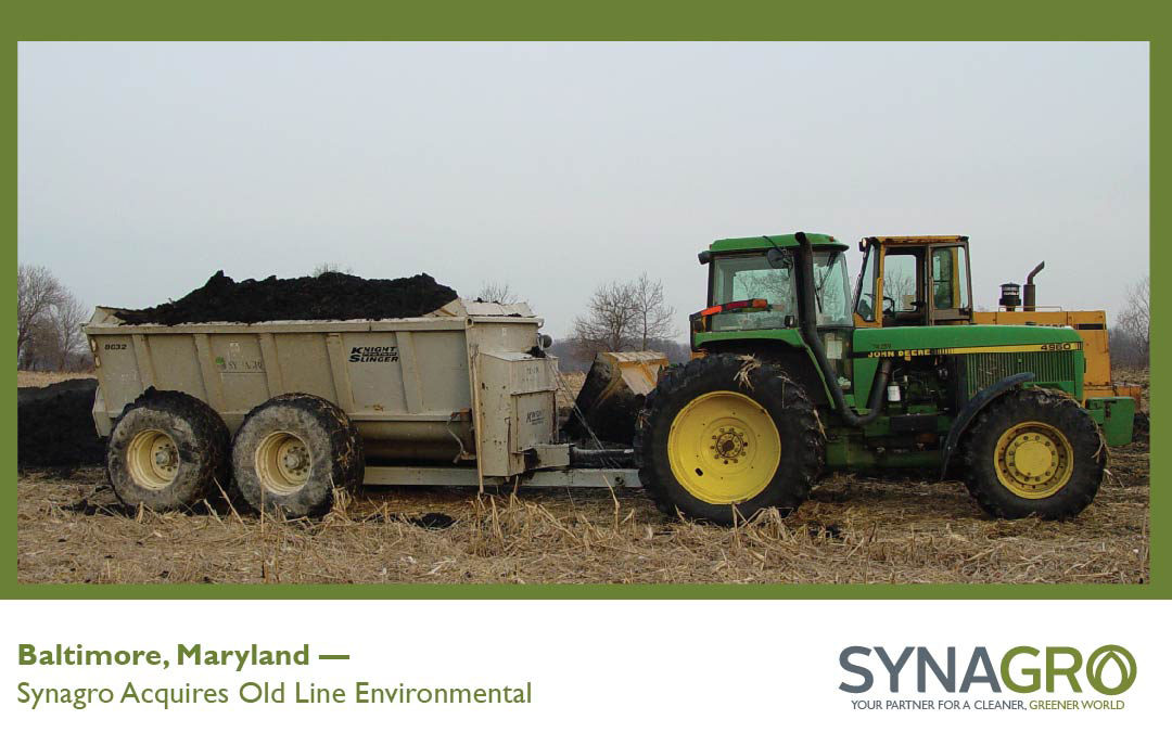 Synagro Acquires Old Line Environmental