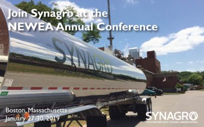Synagro to Highlight Services at 2019 New England Water Environment Association Annual Conference