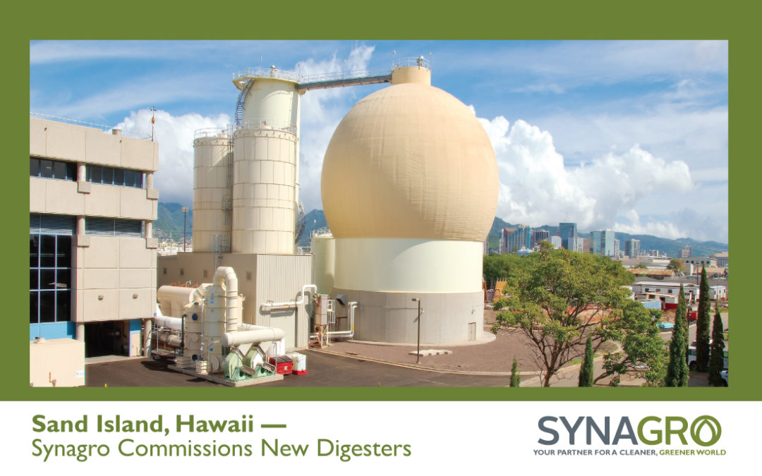 Synagro Commissions New Digesters on Sand Island With Ribbon-Cutting Ceremony