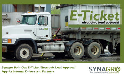 Synagro Rolls Out E-Ticket Electronic Load Approval App for Internal Drivers and Partners