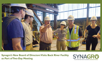 Synagro’s New Board of Directors Visits Back River Facility as Part of Two-Day Meeting