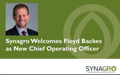 Synagro Welcomes Floyd Backes as New Chief Operating Officer
