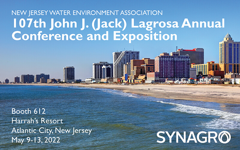 Synagro to Highlight Services at 107th John J. Lagrosa Annual Conference and Exposition of the New Jersey Water Environment Association
