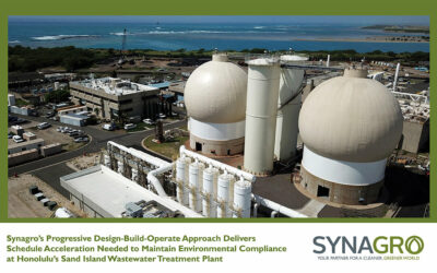 Synagro’s Design-Build-Operate Approach Delivers Schedule Acceleration Needed to Maintain Environmental Compliance at Honolulu’s Sand Island Wastewater Treatment Plant