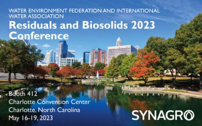 Synagro to Highlight Products and Services at Residuals and Biosolids 2023 Conference