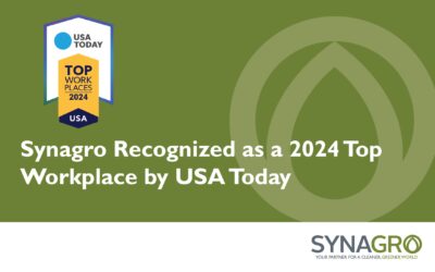 Synagro Recognized as a 2024 Top Workplace  by USA Today